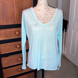 Victoria's Secret Aqua Knit Top
